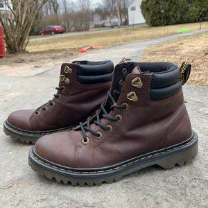 Dr. Martens Faora Boot in Brown, Size 8, Used